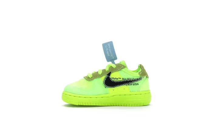 Nike Air Force 1 Low Off-White Volt (TD) – Rundown LA